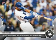 Chris Taylor Baseball Cards 2021 Topps Now Prices
