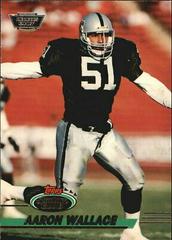 Aaron Wallace #92 Football Cards 1993 Stadium Club Prices