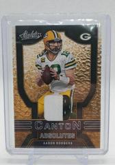 Aaron Rodgers [Silver] #CA-9 Football Cards 2022 Panini Absolute Canton Prices