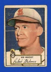 Bob Mahoney Baseball Cards 1952 Topps Prices