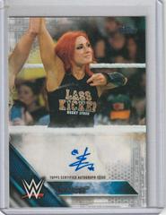 Becky Lynch Wrestling Cards 2016 Topps WWE Then Now Forever Autographs Prices