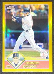 Johnny Damon #151 Baseball Cards 2003 Topps Chrome Prices