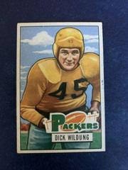 Dick Wildung Football Cards 1951 Bowman Prices