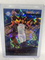 Joel Embiid #12 Basketball Cards 2020 Panini Hoops Lights Camera Action Prices
