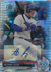 Anthony Rizzo [Autograph] #BNR-AR Baseball Cards 2017 Bowman Chrome National Convention Prices