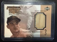 Harmon Killebrew Baseball Cards 1999 Upper Deck Piece of History 500 HR Club Prices