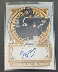 Luis Robert Baseball Cards 2023 Bowman Sterling Opulence Autographs Prices