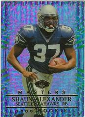 Shaun Alexander Football Cards 2000 Collector's Edge Masters Prices