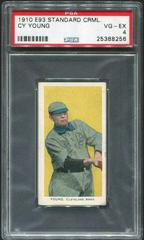 Cy Young Baseball Cards 1910 E93 Standard Caramel Prices