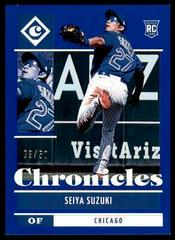 Seiya Suzuki [Blue] #5 Baseball Cards 2022 Panini Chronicles Prices