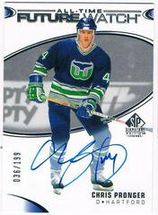Chris Pronger [Autograph] Hockey Cards 2020 SP Signature Edition Legends Prices