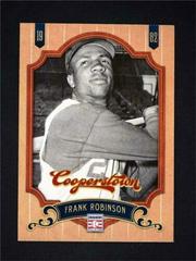 Frank Robinson Baseball Cards 2012 Panini Cooperstown Prices