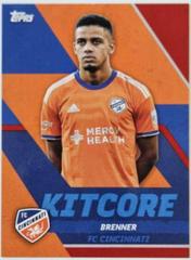 Brenner [Red] Soccer Cards 2023 Topps MLS Kitcore Prices