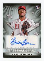 Hunter Greene [Black] #BSA-HG Baseball Cards 2022 Topps Update Stars Autographs Prices