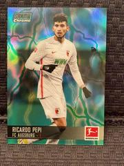 Ricardo Pepi [Aqua Refractor] Soccer Cards 2021 Stadium Club Chrome Bundesliga Prices