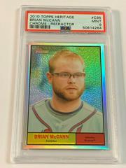 Brian McCann [Refractor] #C95 Baseball Cards 2010 Topps Heritage Chrome Prices