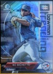 Bo Bichette [Orange Refractor] Baseball Cards 2018 Bowman Trending Prices