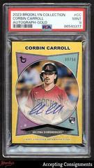 Corbin Carroll [Gold] #AC-CC Baseball Cards 2023 Topps Brooklyn Collection Autographs Prices