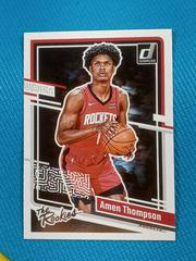 Amen Thompson #4 Basketball Cards 2023 Panini Donruss The Rookies Prices
