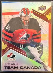 Reid Dyck #CA-28 Hockey Cards 2022 Upper Deck Team Canada Juniors Acetates Prices