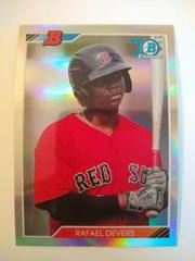 Rafael Devers #92B-RD Baseball Cards 2017 Bowman 1992 Chrome Prices