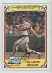 Greg Luzinski Baseball Cards 1984 Drake's Prices