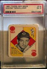 Wayne Terwilliger Baseball Cards 1951 Topps Red Back Prices