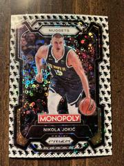 Nikola Jokic [Running Man] #1 Basketball Cards 2023 Panini Prizm Monopoly Prices