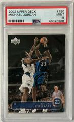 Michael Jordan #180 Basketball Cards 2002 Upper Deck Prices