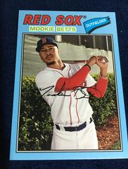 Mookie Betts [Blue] Baseball Cards 2018 Topps Archives Prices
