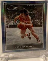 Pete Maravich [Blue] Basketball Cards 2019 Panini One and One Prices