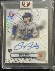 Brett Baty Baseball Cards 2023 Topps Pristine Autographs Prices