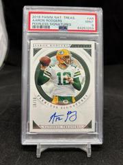 Aaron Rodgers Football Cards 2018 National Treasures Peerless Signatures Prices