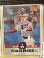 Eric Karros #41 Baseball Cards 1996 Sportflix Prices