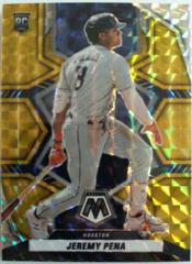 Jeremy Pena [Gold] #270 Baseball Cards 2022 Panini Mosaic Prices