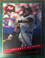Orlando Merced Baseball Cards 1994 Post Cereal Prices