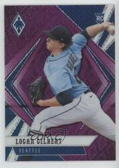 Logan Gilbert [Purple Mojo] Baseball Cards 2021 Panini Chronicles Phoenix Prices