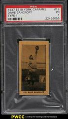 Dave Bancroft Baseball Cards 1927 E210 York Caramel Type 1 Prices