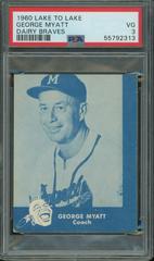 George Myatt Baseball Cards 1960 Lake to Lake Dairy Braves Prices
