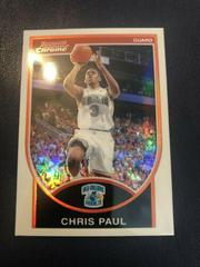 Chris Paul [Refractor] Basketball Cards 2007 Bowman Chrome Prices