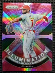 Jo Adell [Pink Prizm] #IL-1 Baseball Cards 2021 Panini Prizm Illumination Prices