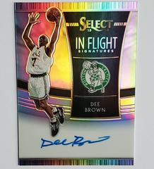 Dee Brown #IF-DBR Basketball Cards 2018 Panini Select in Flight Signatures Prices