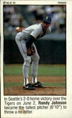 Randy Johnson #2 Baseball Cards 1991 Panini Stickers Prices