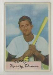 Mickey Vernon #152 Baseball Cards 1954 Bowman Prices