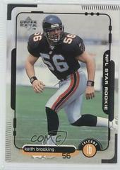 Keith Brooking #10 Football Cards 1998 Upper Deck Prices