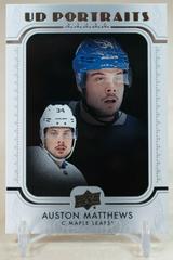 Auston Matthews [Portraits] #P-35 Hockey Cards 2019 Upper Deck Portraits Prices