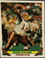 Mark Rypien #335 Football Cards 1993 Topps Prices