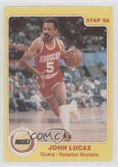 John Lucas #21 Basketball Cards 1985 Star Prices
