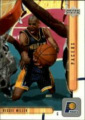 Reggie Miller #61 Basketball Cards 2001 Upper Deck Prices