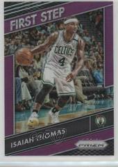 Isaiah Thomas [Purple Prizm] Basketball Cards 2016 Panini Prizm First Step Prices